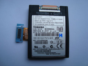 HDD за лаптоп 30GB Toshiba ZIF 1.8'' (втора употреба)
